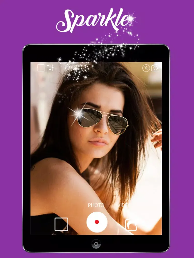 Sparkle- Glitter & Shine FX iPad 应用截图