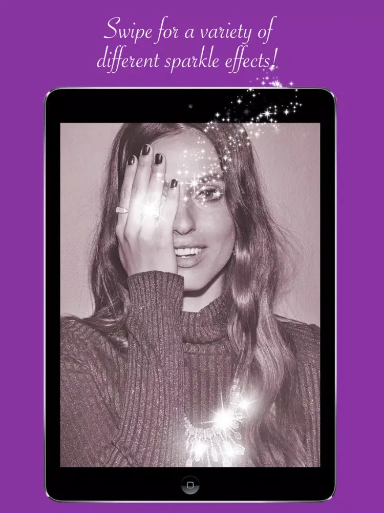 Sparkle- Glitter & Shine FX iPad 应用截图