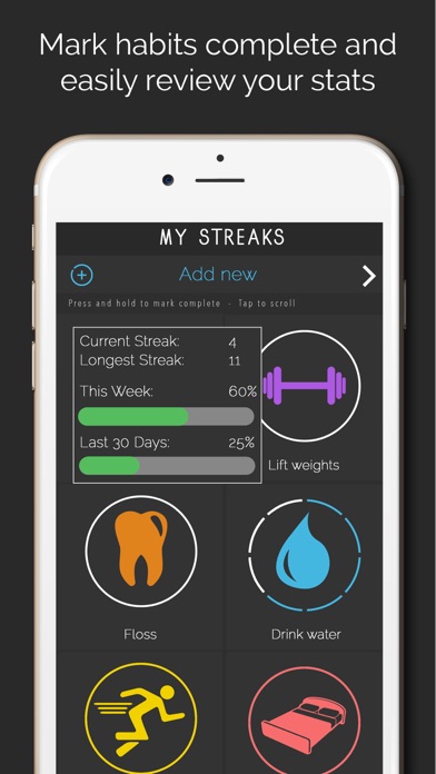 Goal Tracker- Productivity App應用截圖