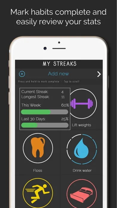 Ảnh chụp màn hình của Goal Tracker- Productivity App