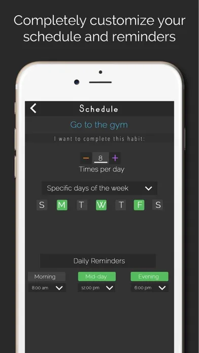 Ảnh chụp màn hình của Goal Tracker- Productivity App
