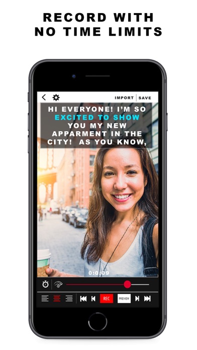Teleprompter For Video App Pro应用截图
