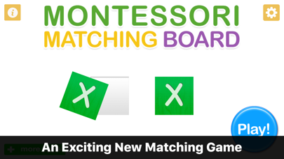 Capturas de tela do Montessori Matching Board