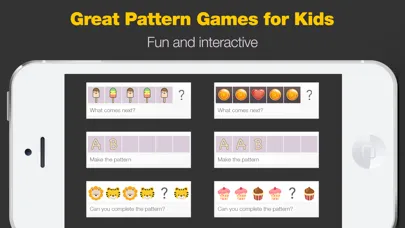 Patterns - Includes 3 Pattern Games in 1 App Screenshots