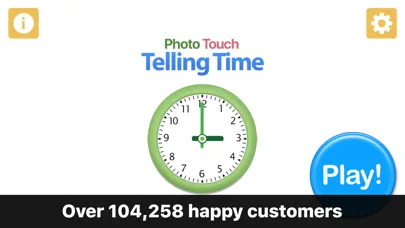 تصاویر Telling Time - Photo Touch Game