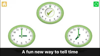 تصاویر Telling Time - Photo Touch Game