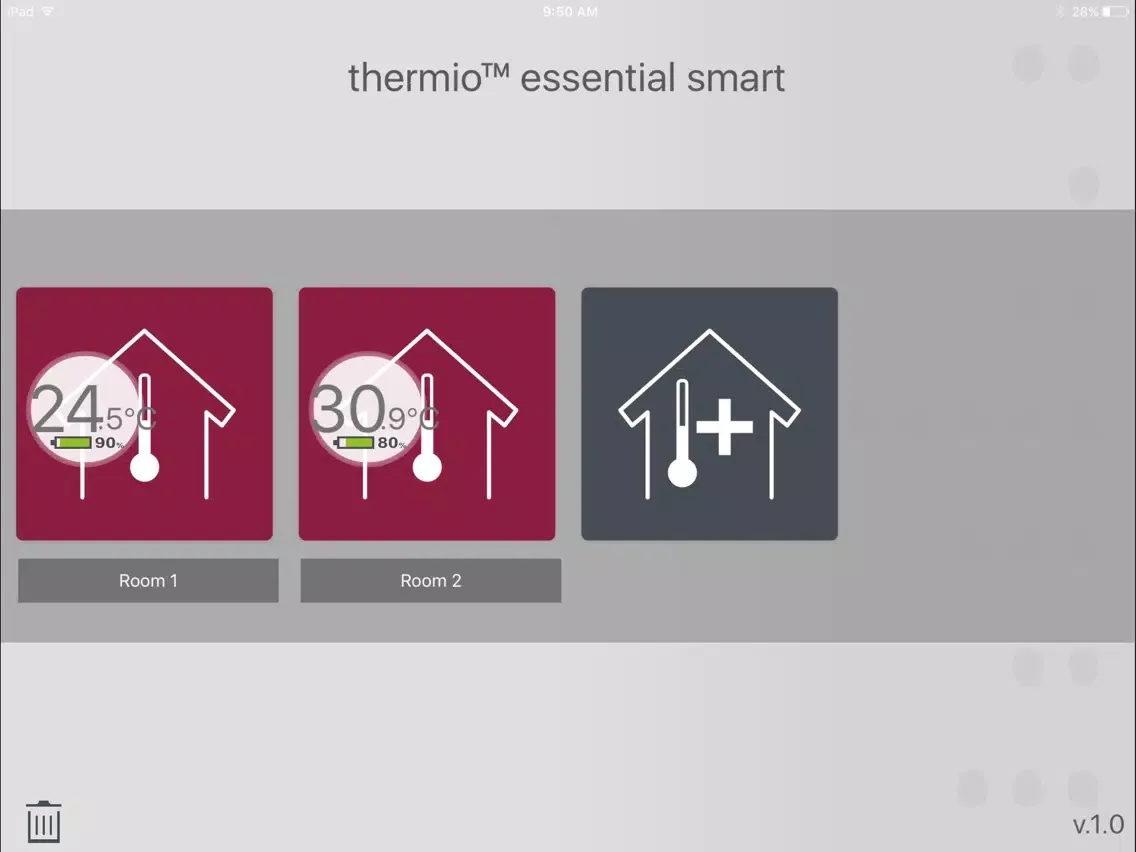 Screenshot di thermio™ essential smart iPad 