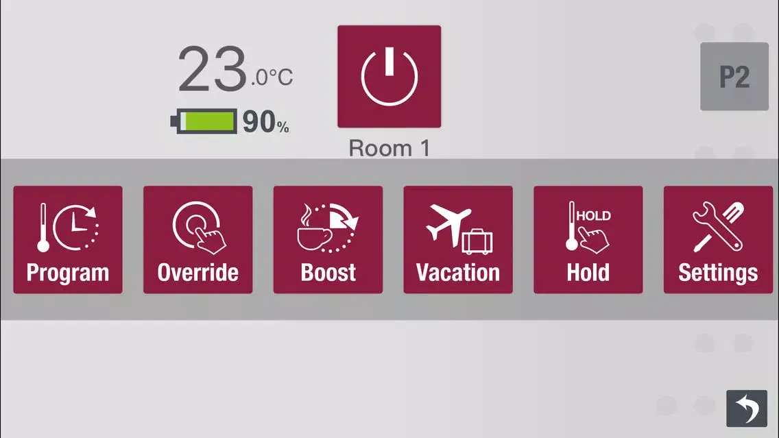 Screenshot di thermio™ essential smart