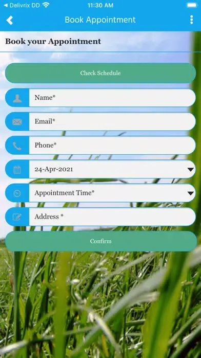 Capturas de tela do Grassy_App