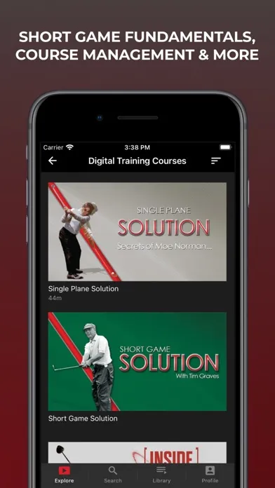 Graves Golf On-Demand স্ক্রিনশট