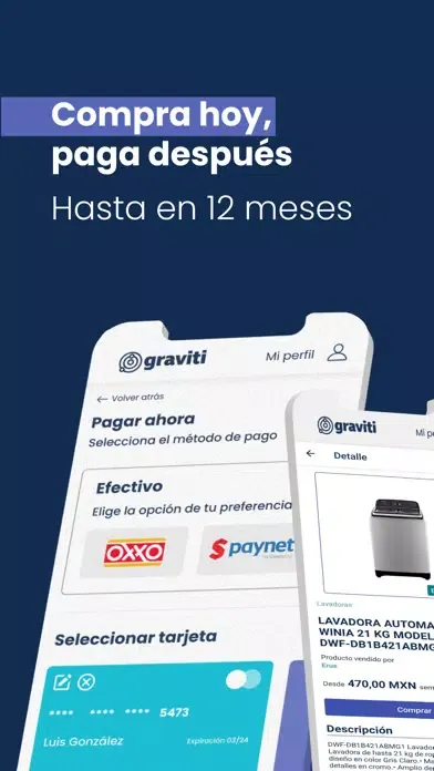 Capturas de tela do Graviti