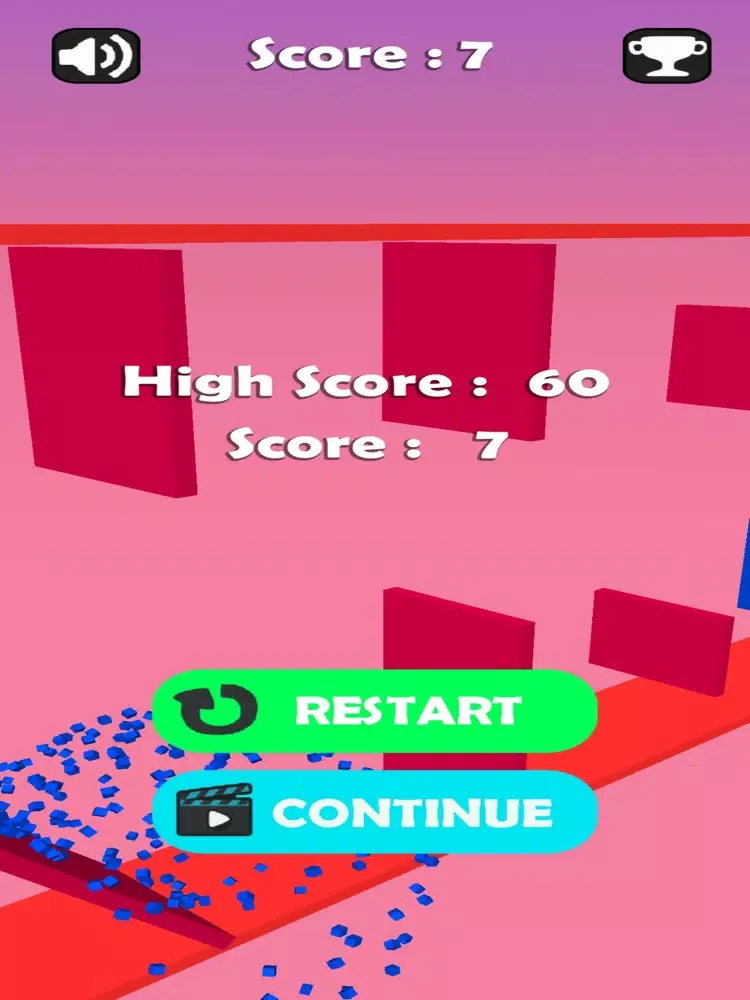 Tangkapan layar Hurry Cube iPad 