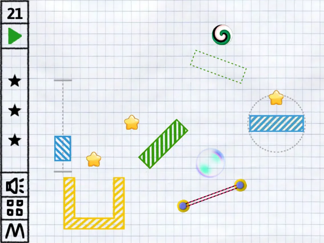 Gravity.io - physics puzzles iPad  スクリーンショット