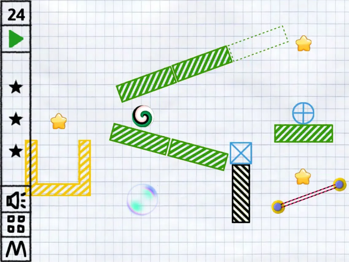 Gravity.io - physics puzzles iPad  スクリーンショット