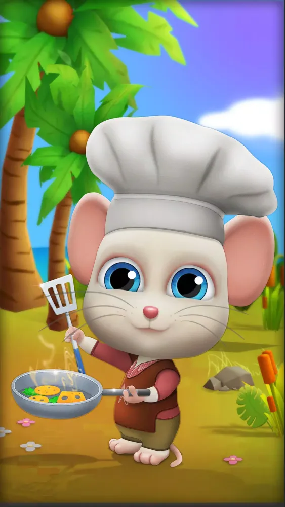 Tangkapan skrin My Virtual Pet Hal: Funny Game