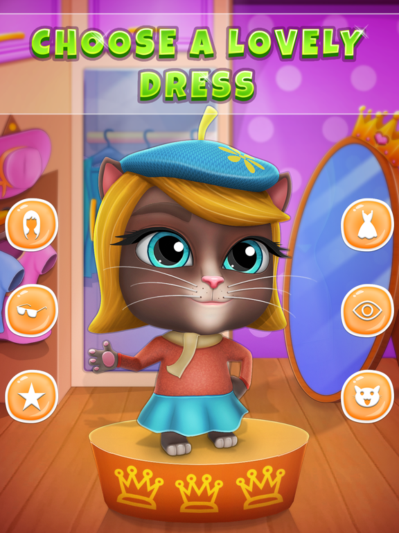 My Talking Cat Lily iPad 应用截图