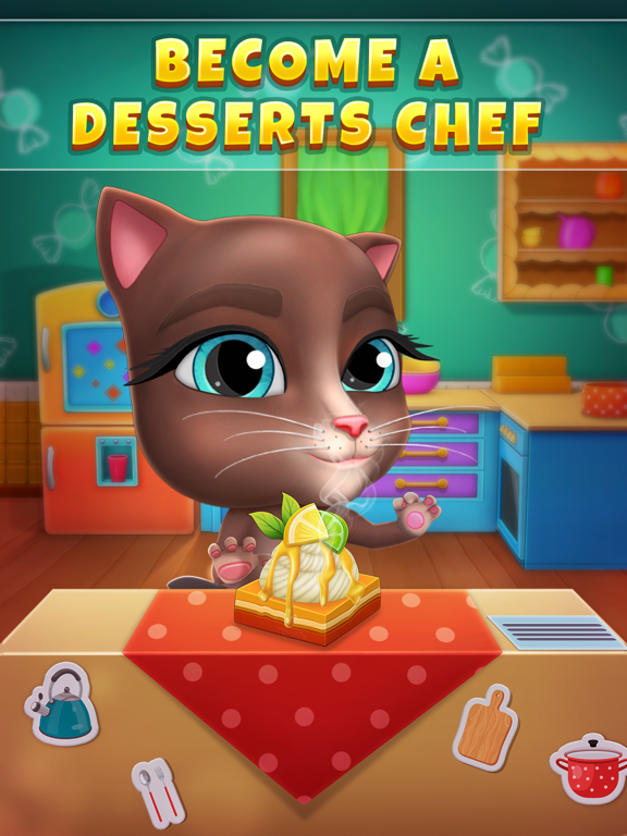 My Talking Cat Lily iPad 应用截图