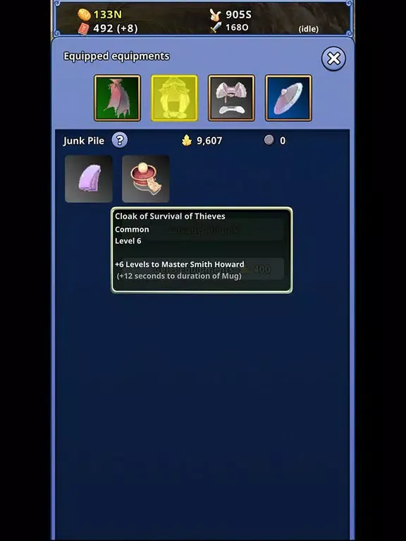 Ragnarok Clicker iPad  Screenshots