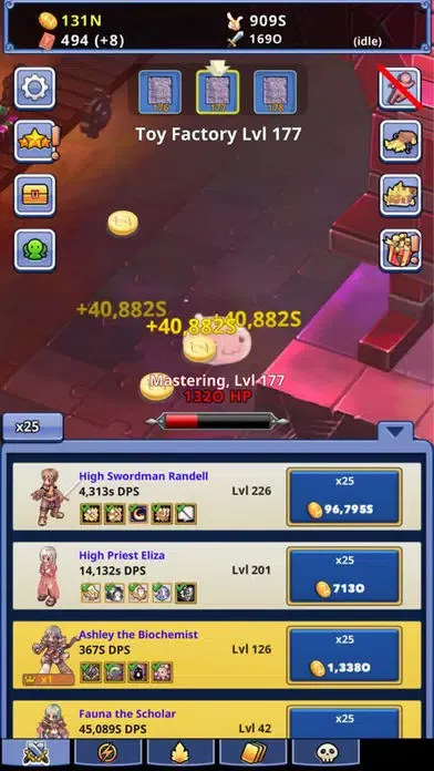 Ragnarok Clicker Screenshots