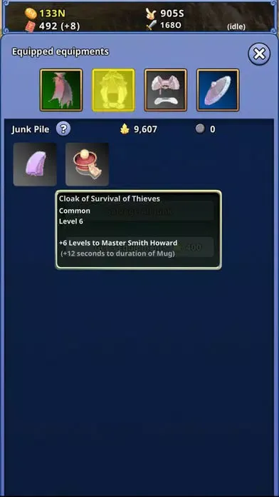Ragnarok Clicker Screenshots