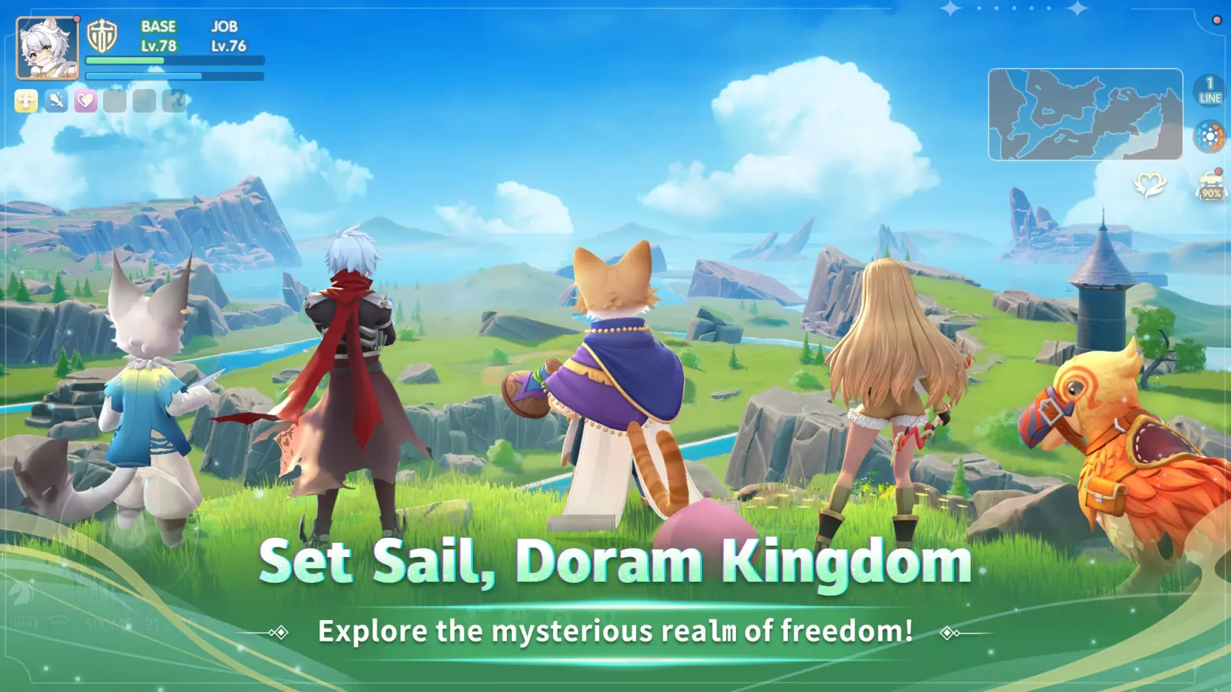 Tangkapan layar Ragnarok Origin Global