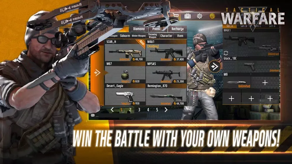 Tactical Warfare سکرین شاٹس