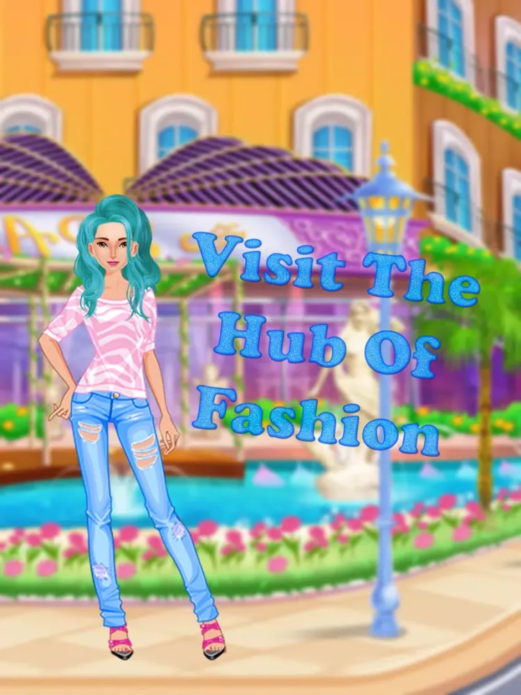 Captures d'écran de Glam Girls - Western Saloon MakeUp & DressUp Game iPad 