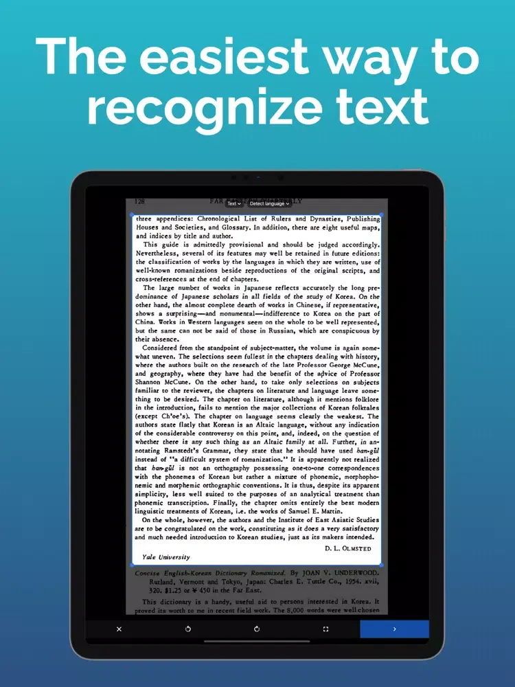 Easy OCR: Image to text easily iPad سکرین شاٹس