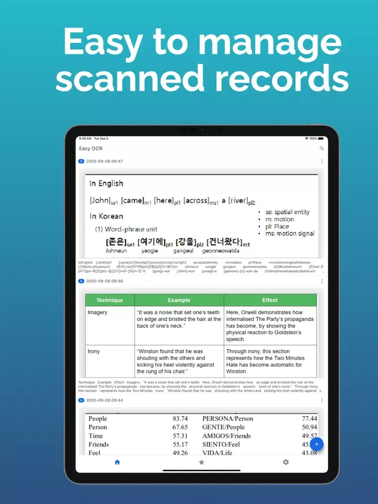 Easy OCR: Image to text easily iPad سکرین شاٹس