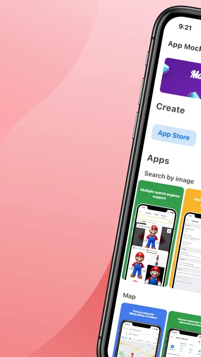 Mockup - App Screenshot Design Screenshots