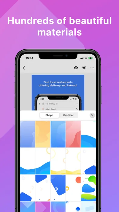 Mockup - App Screenshot Design Screenshots