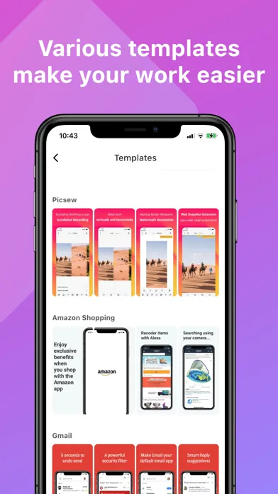 Mockup - App Screenshot Design Screenshots