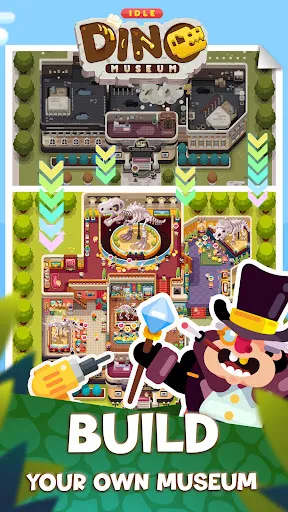 ภาพหน้าจอของ Idle Dino Museum