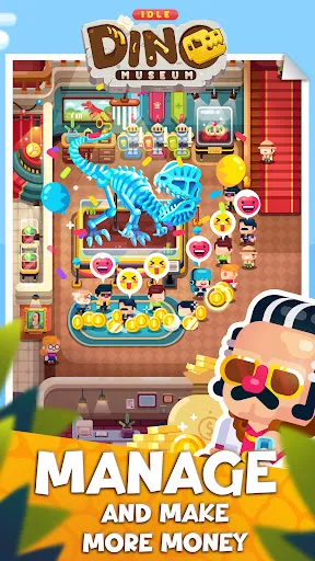 ภาพหน้าจอของ Idle Dino Museum