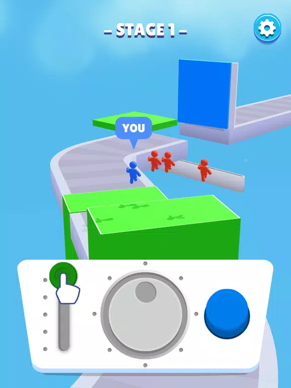 Capturas de pantalla de Knob Race 3D iPad 