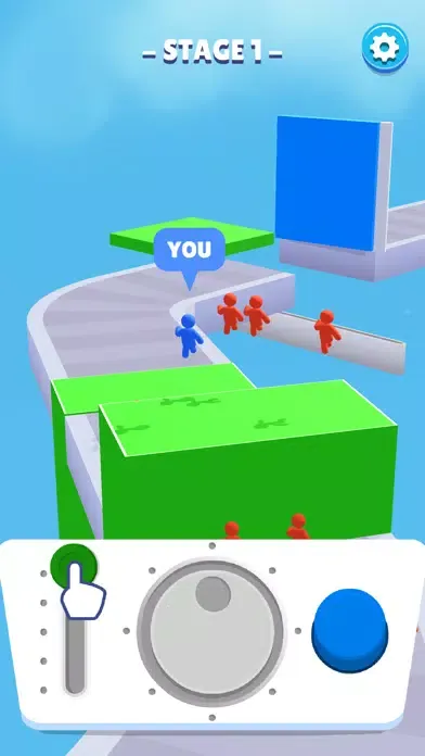 Captures d'écran de Knob Race 3D