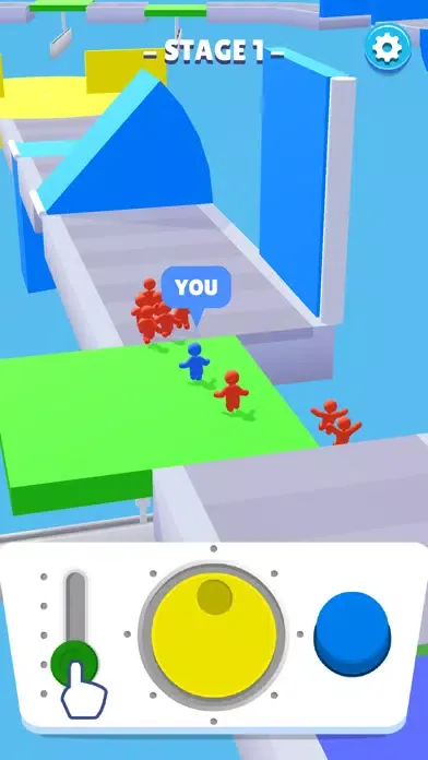Captures d'écran de Knob Race 3D