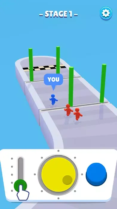 Captures d'écran de Knob Race 3D