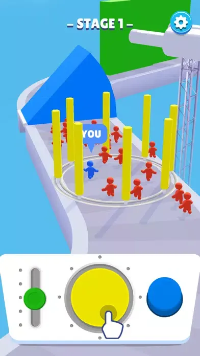 Captures d'écran de Knob Race 3D