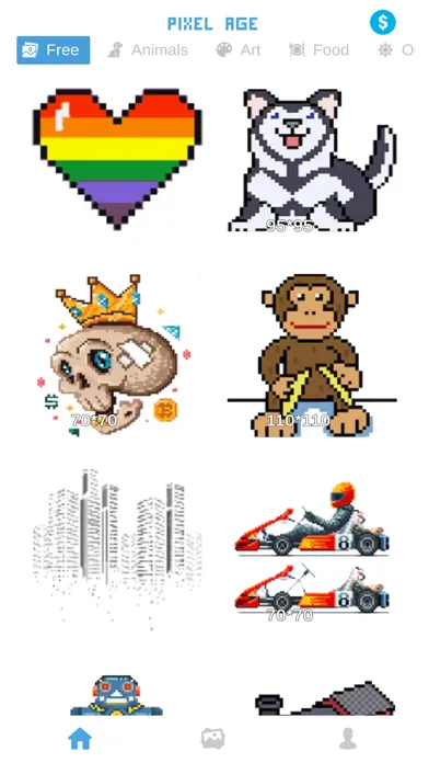 Capturas de tela do Pixel Age: Color by number