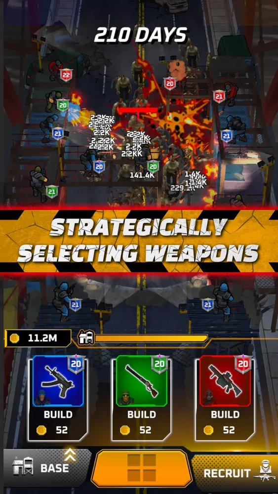 Captures d'écran de Zombie Defense