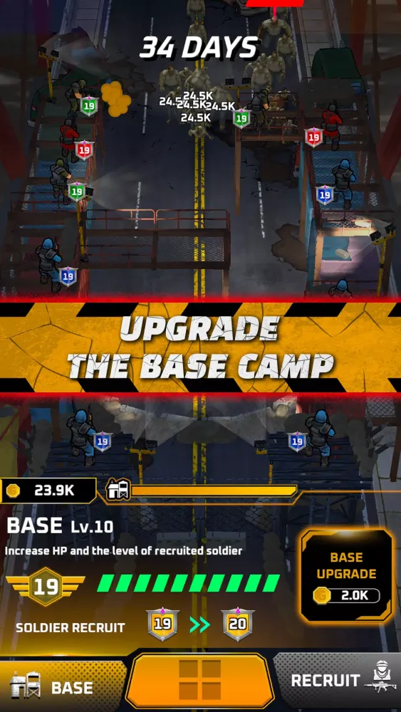 Captures d'écran de Zombie Defense