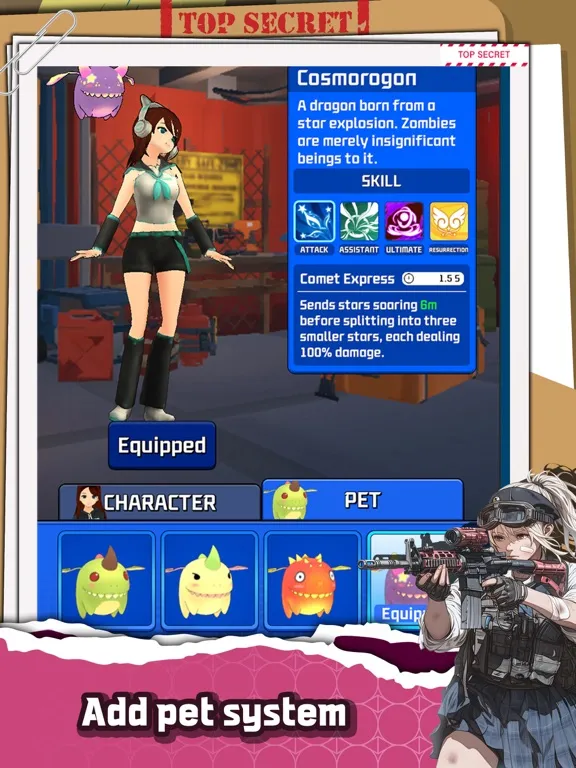 Survivor Girls: Zombie Killer iPad  Screenshots