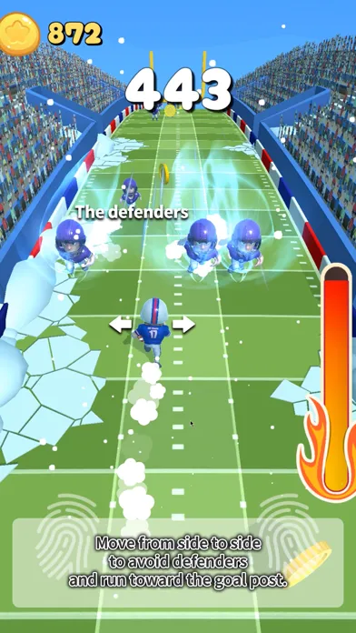 Tangkapan skrin Crazy RB: American Football