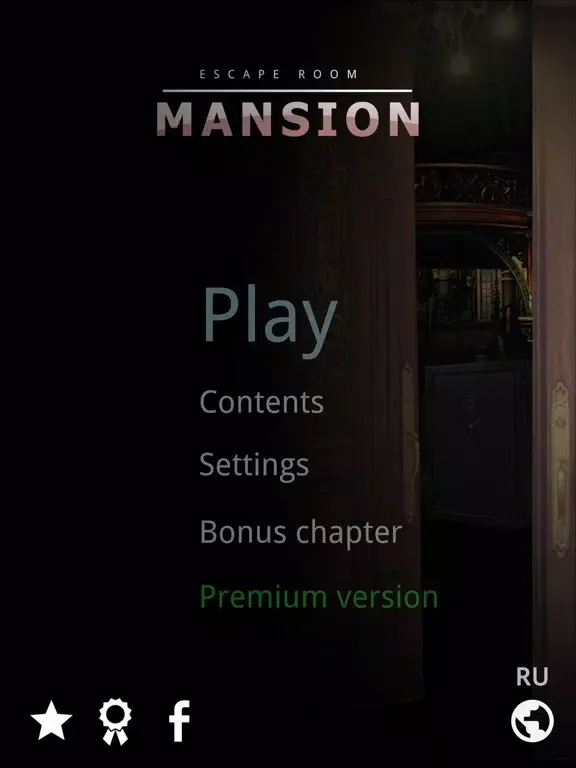 Screenshot di Mansion. Text Adventure iPad 