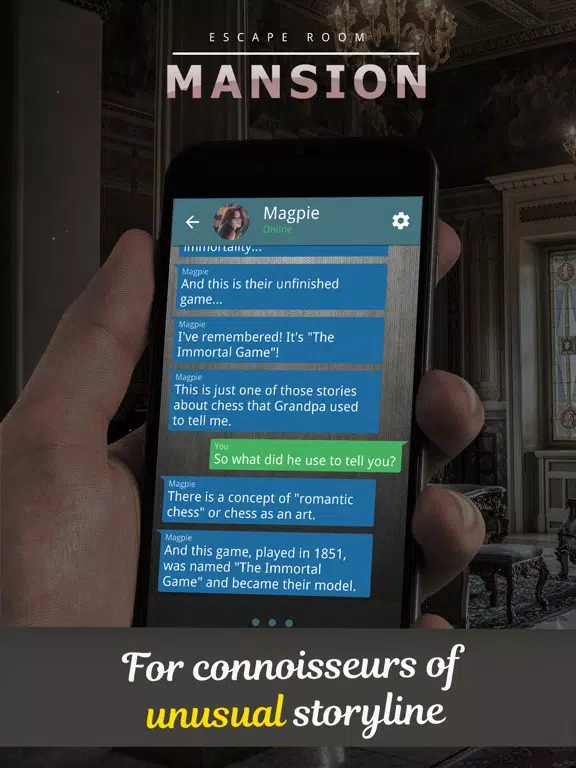 Zrzuty ekranu Mansion. Text Adventure iPad 
