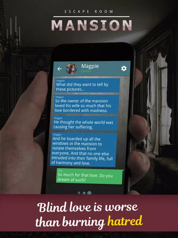 Zrzuty ekranu Mansion. Text Adventure iPad 