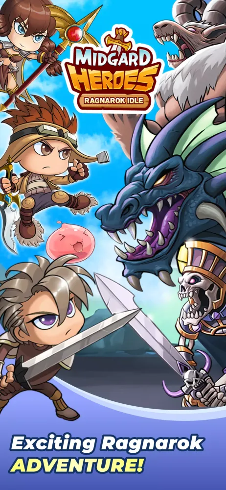 Tangkapan layar Midgard Heroes: Ragnarok Idle