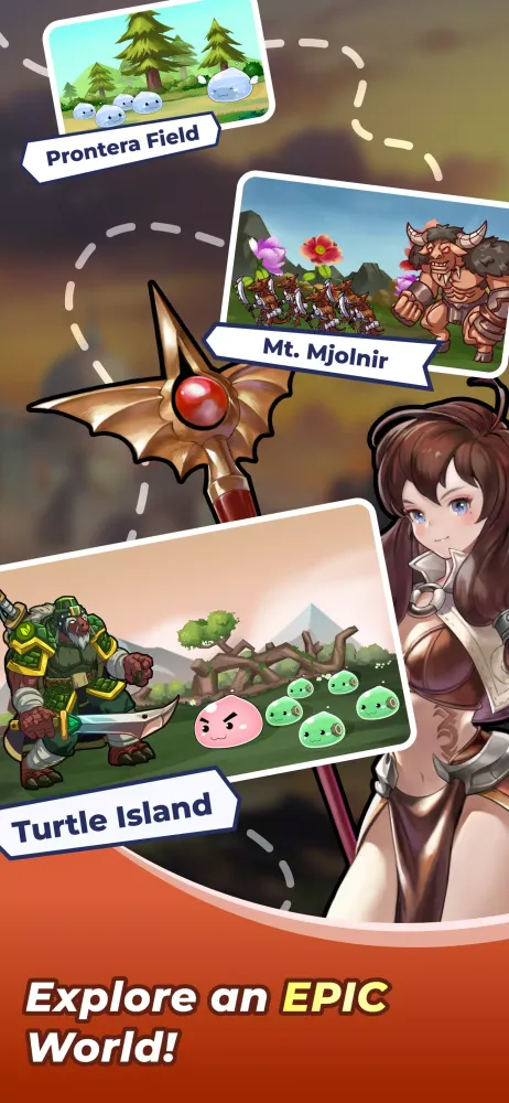 Tangkapan layar Midgard Heroes: Ragnarok Idle