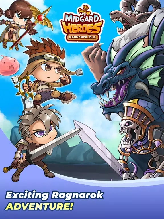 صور Midgard Heroes: Ragnarok Idle iPad 